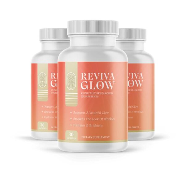 RevivaGlow Review - 3 Bottles