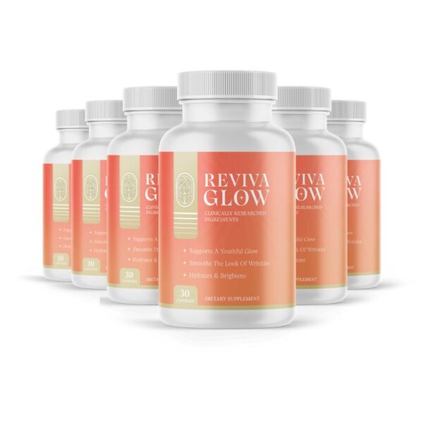 RevivaGlow Review - 6 Bottles
