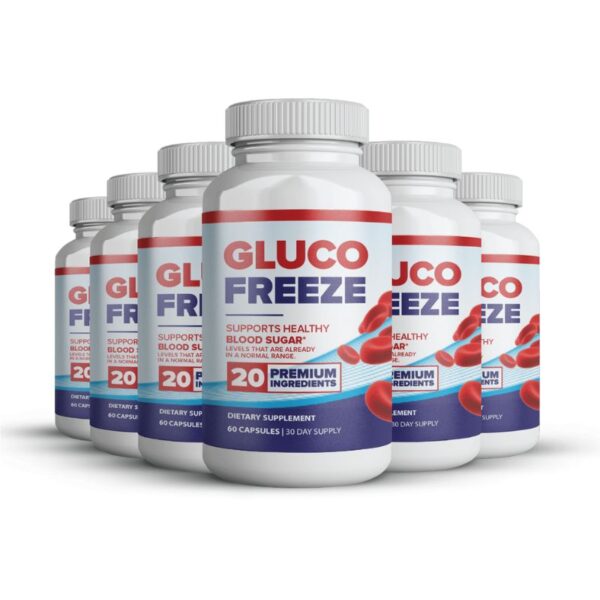 Glucofreeze - 6 Bottles