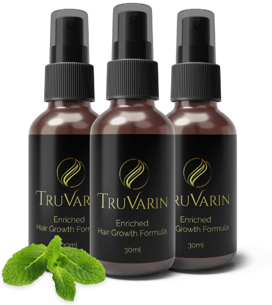 Read TruVarin Reviews: A blend of full-spectrum hemp extract and peppermint designed to promote thick, healthy, and silky hair.