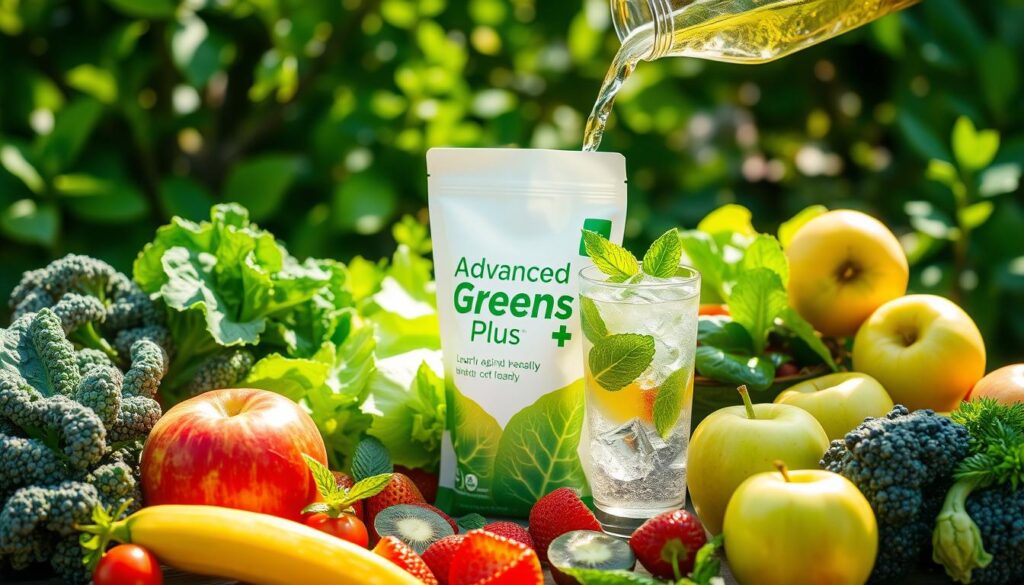 Advanced Greens Plus: A powerful blend of superfoods, probiotics, and digestive enzymes for energy, detox, and immune support. Try it now!