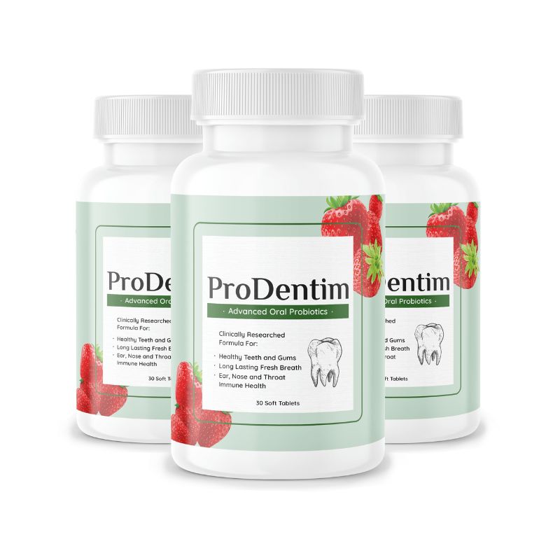Backed by science, ProDentim’s 3.5 billion probiotics and natural ingredients work to restore your mouth’s good bacteria, promoting stronger teeth, healthier gums, and fresher breath.